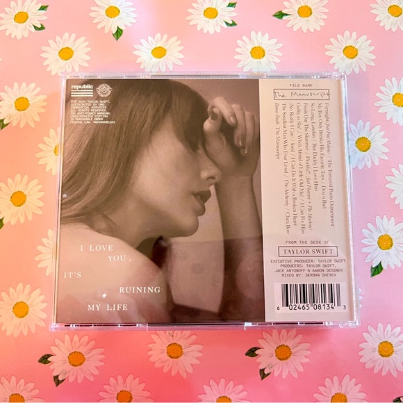 Taylor Swift CD - The Tortured Poets Department: The Manuscript - Picture 2 of 4